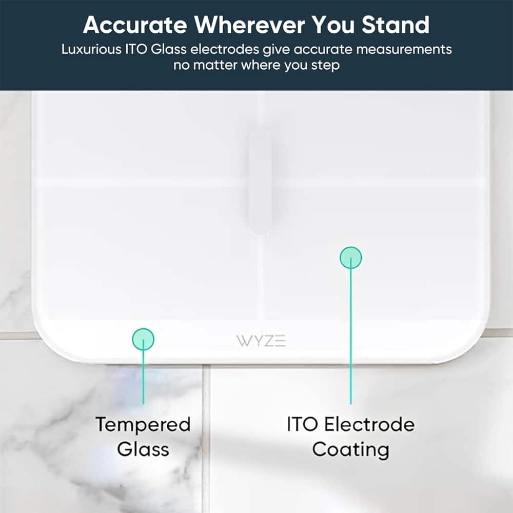 Wyze Smart Scale X 400 lb - Digital Bathroom Scale
