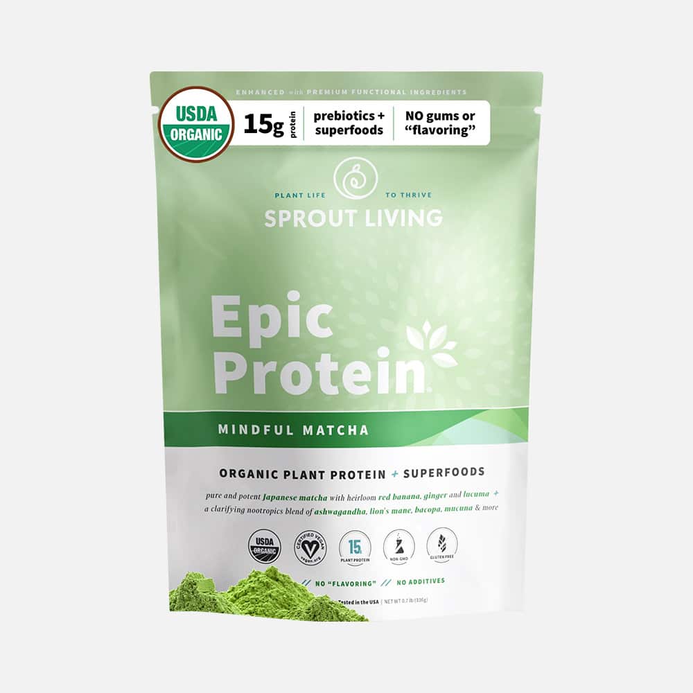 Epic Protein Mindful Matcha 17g - 12 Servings Powder