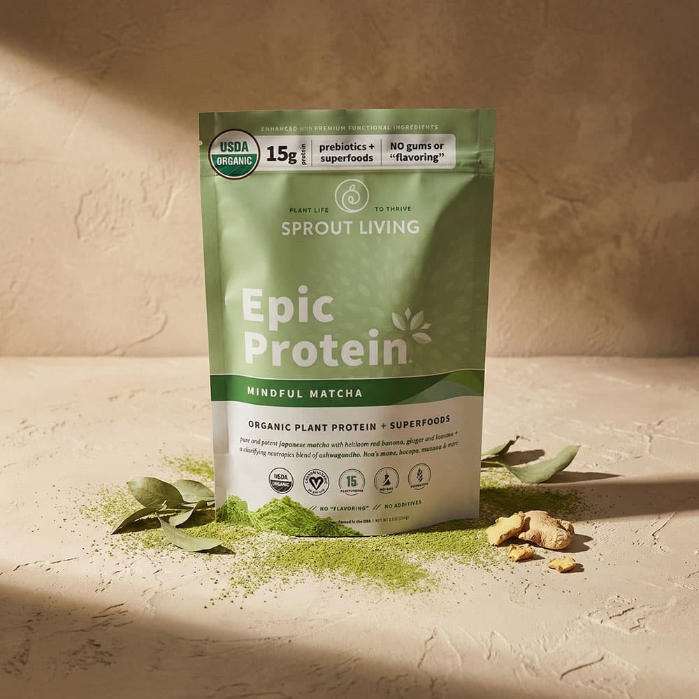 Epic Protein Mindful Matcha 17g - 12 Servings Powder
