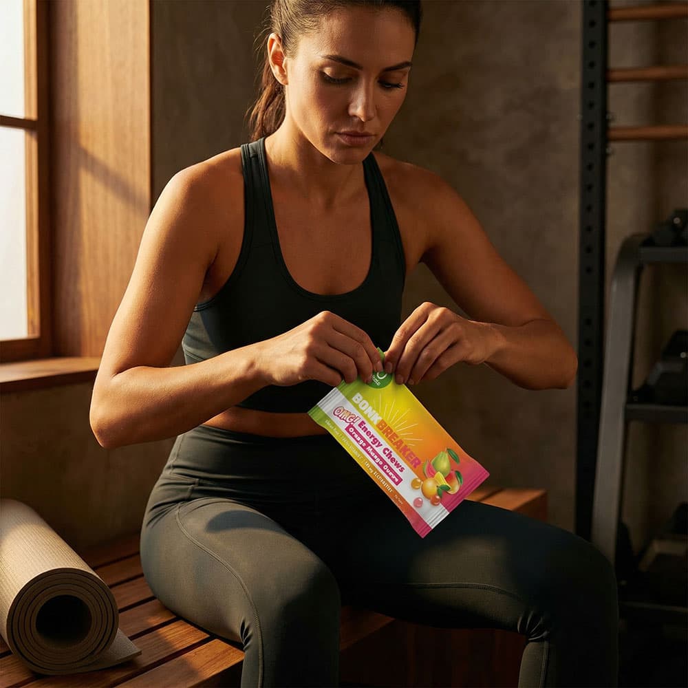Bonk Breaker Energy Chews - 10 Packets (Green Apple)