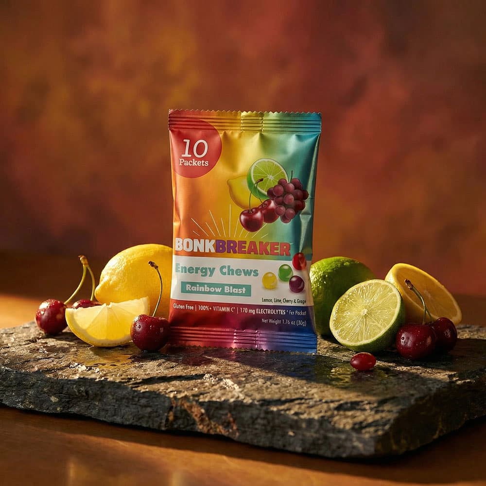 Bonk Breaker Energy Chews - 10 Packets (Rainbow Blast)