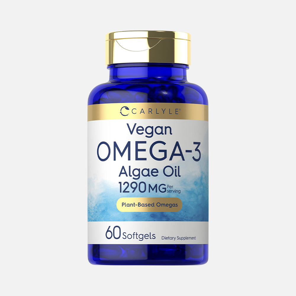 Vegan Omega 3 250 mg - 60 Softgels (Algae Oil)