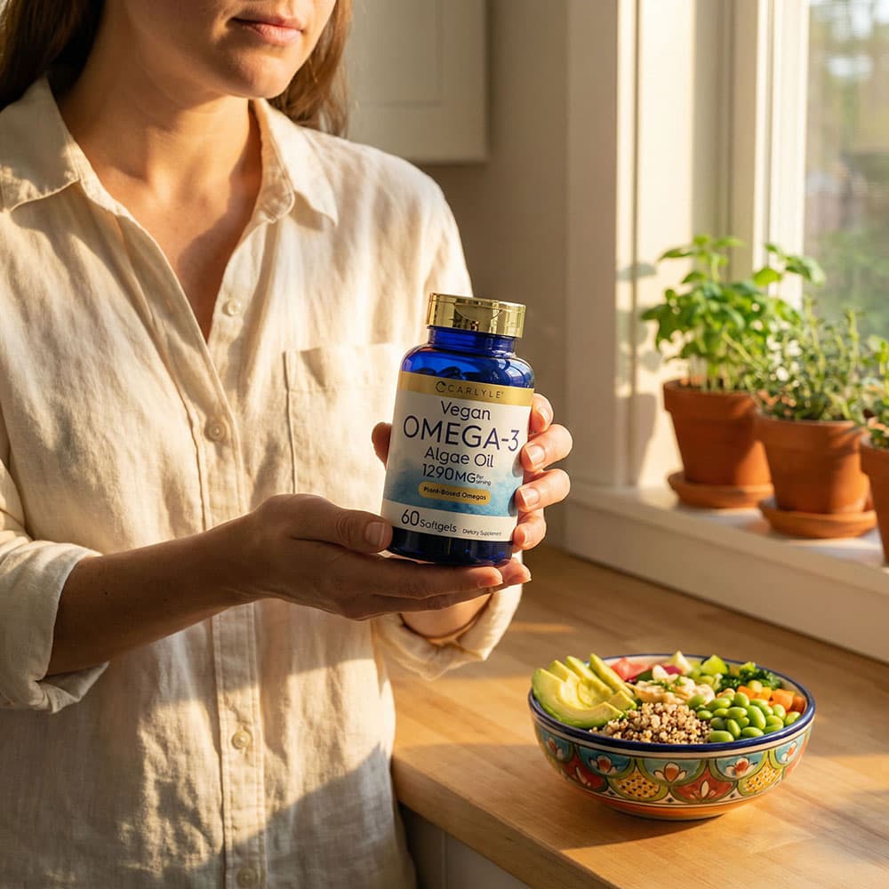 Vegan Omega 3 250 mg - 60 Softgels (Algae Oil)