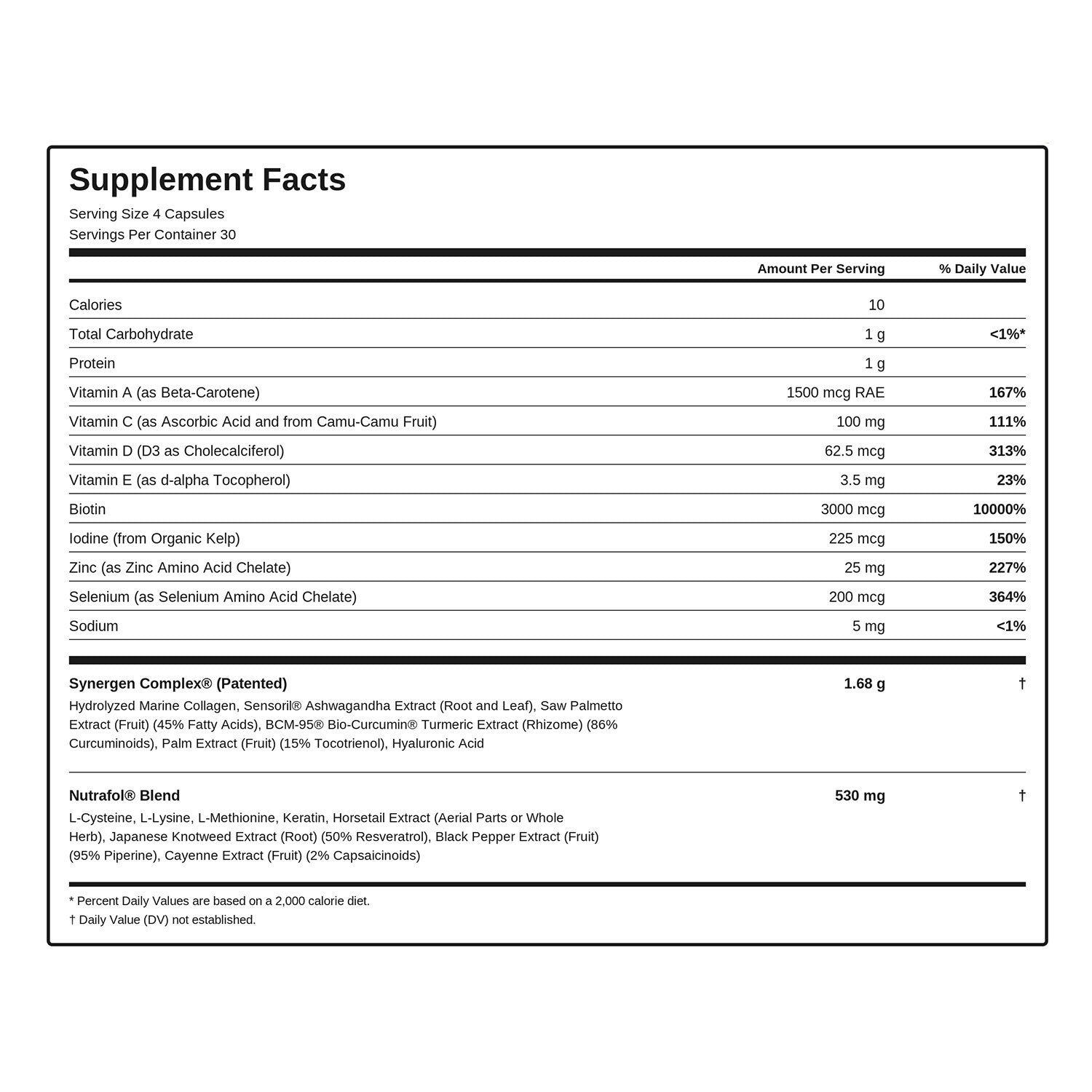 Women Hair Growth 18-44 2 Month Supply, 2 Refill Pouches