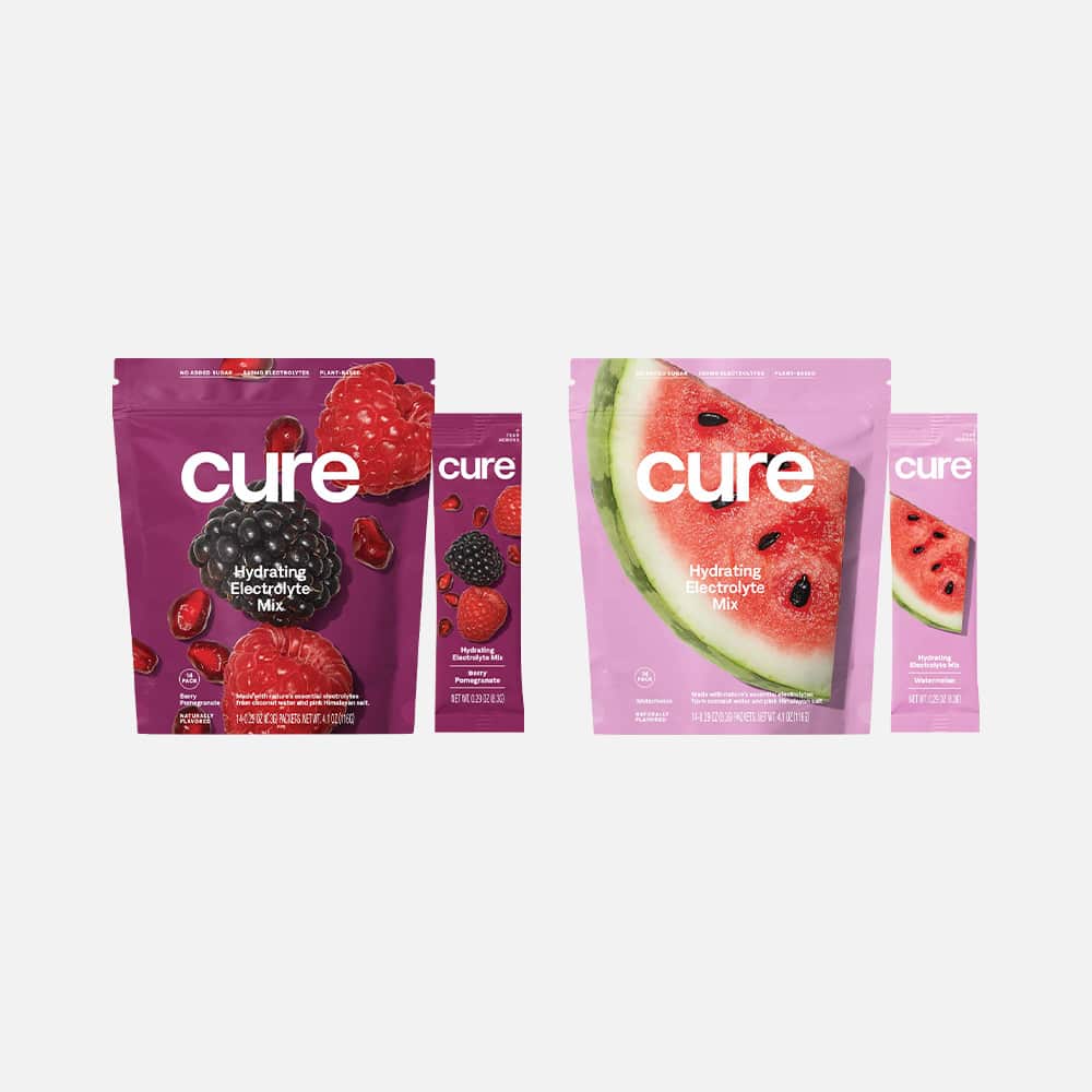 Electrolyte Drink Mix - Berry Pomegranate + Watermelon Bundle - 28 Powder Packets