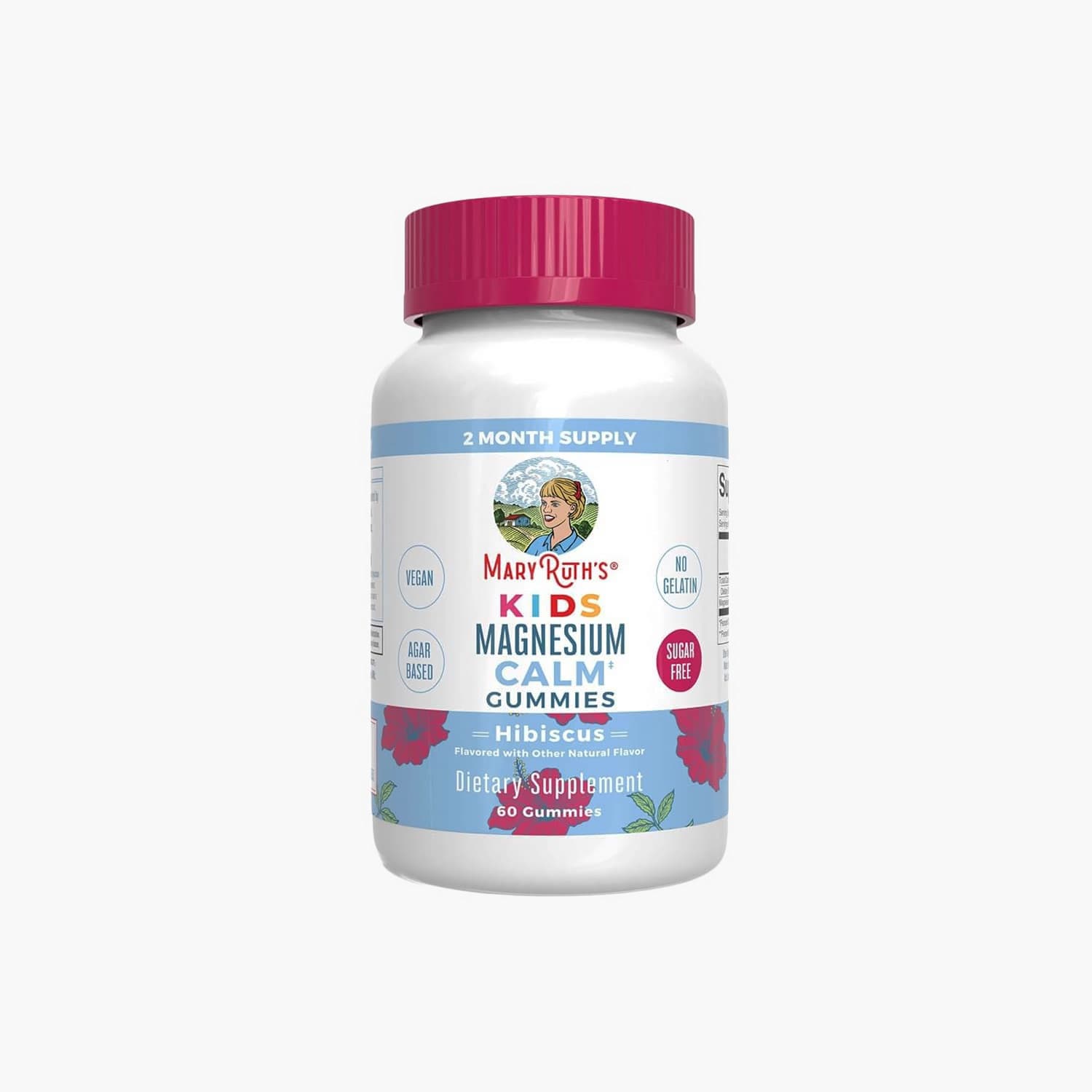 Kids Magnesium Calm Gummies - Hibiscus