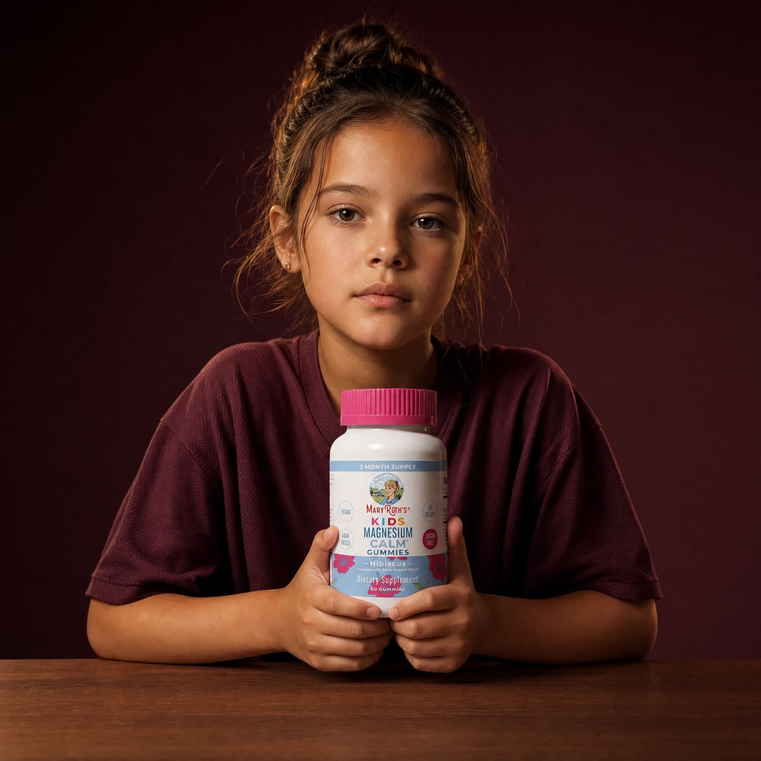 Kids Magnesium Calm Gummies - Hibiscus