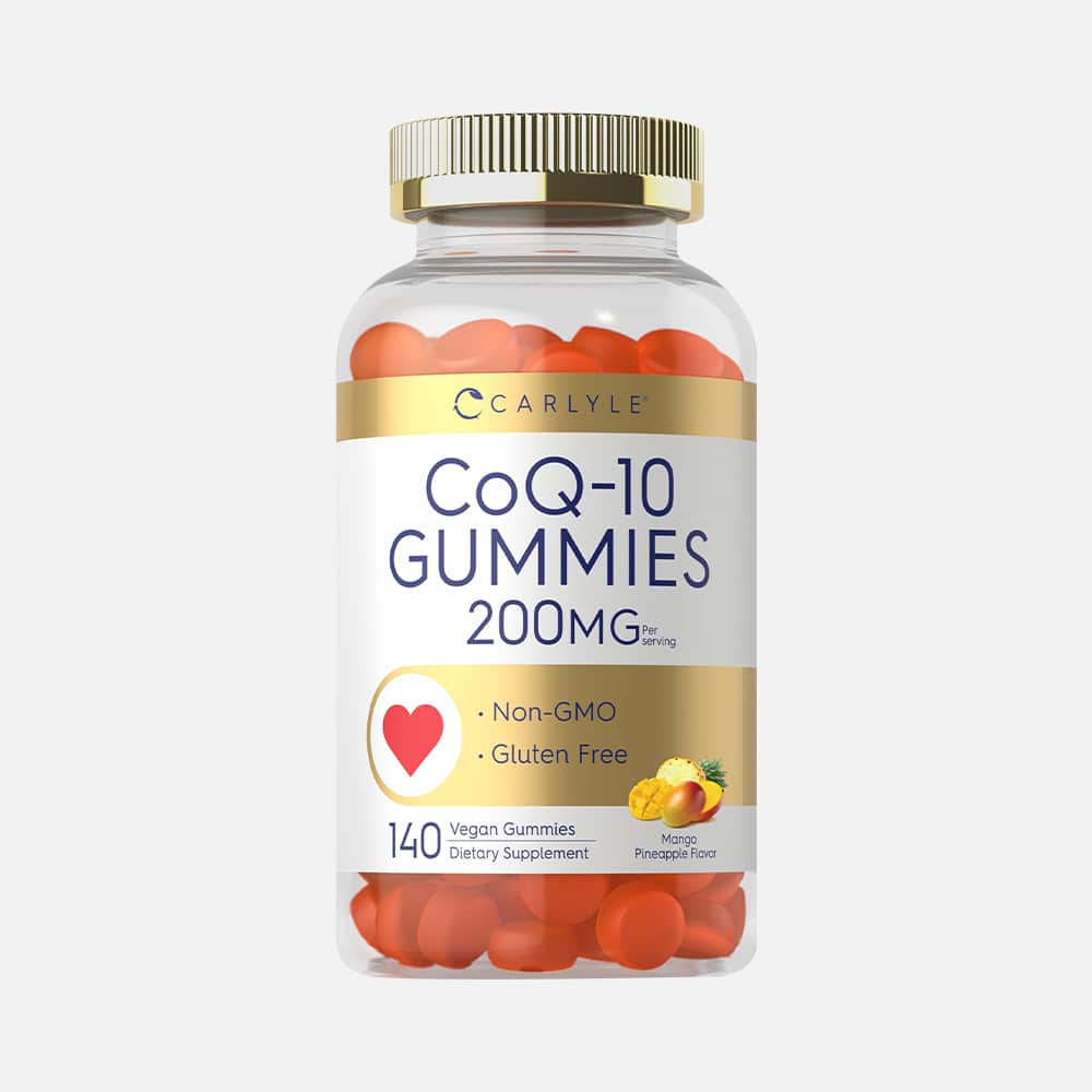 CoQ10 200mg - 140 Vegan Gummies (Mango Pineapple)
