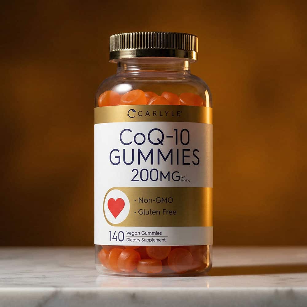 CoQ10 200mg - 140 Vegan Gummies (Mango Pineapple)