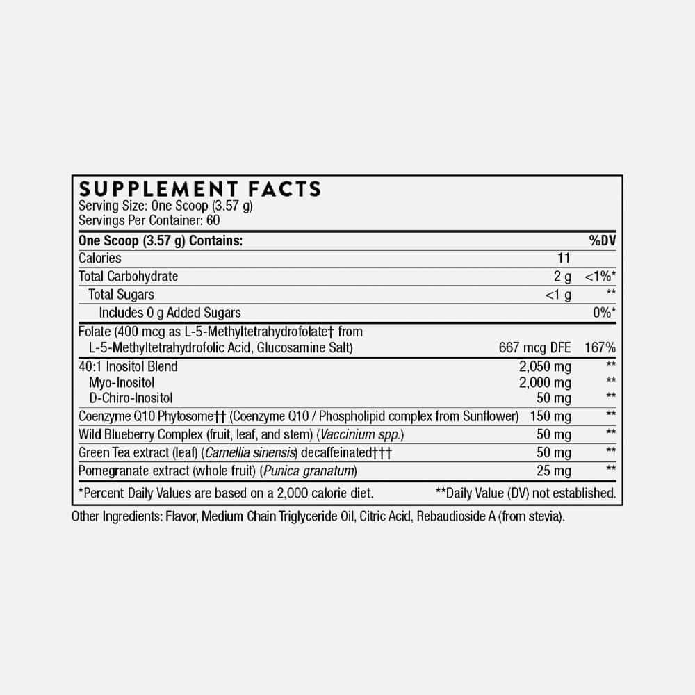 Thorne Ovarian Care Powder - 60 Servings