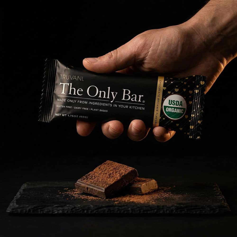Truvani Organic Plant-Based Snack Bar 7g - 12 Bars