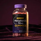 Melatonin 12mg - 100 Berry Flavor Vegan Gummies
