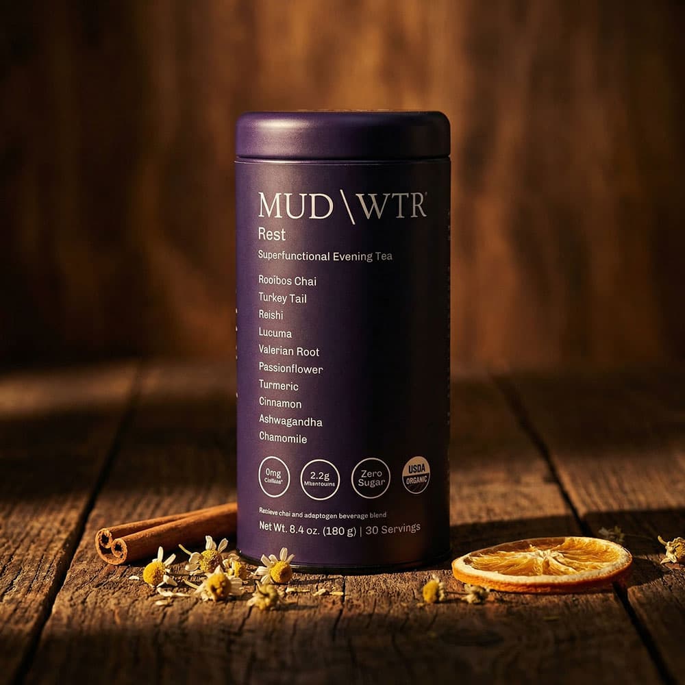 MUDWTR Rest Mushroom Blend 2240mg - 30 Servings Powder