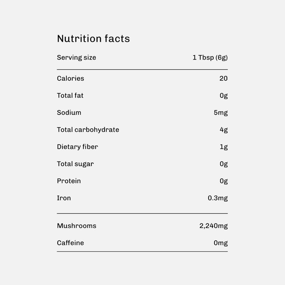 MUDWTR Rest Mushroom Blend 2240mg - 30 Servings Powder