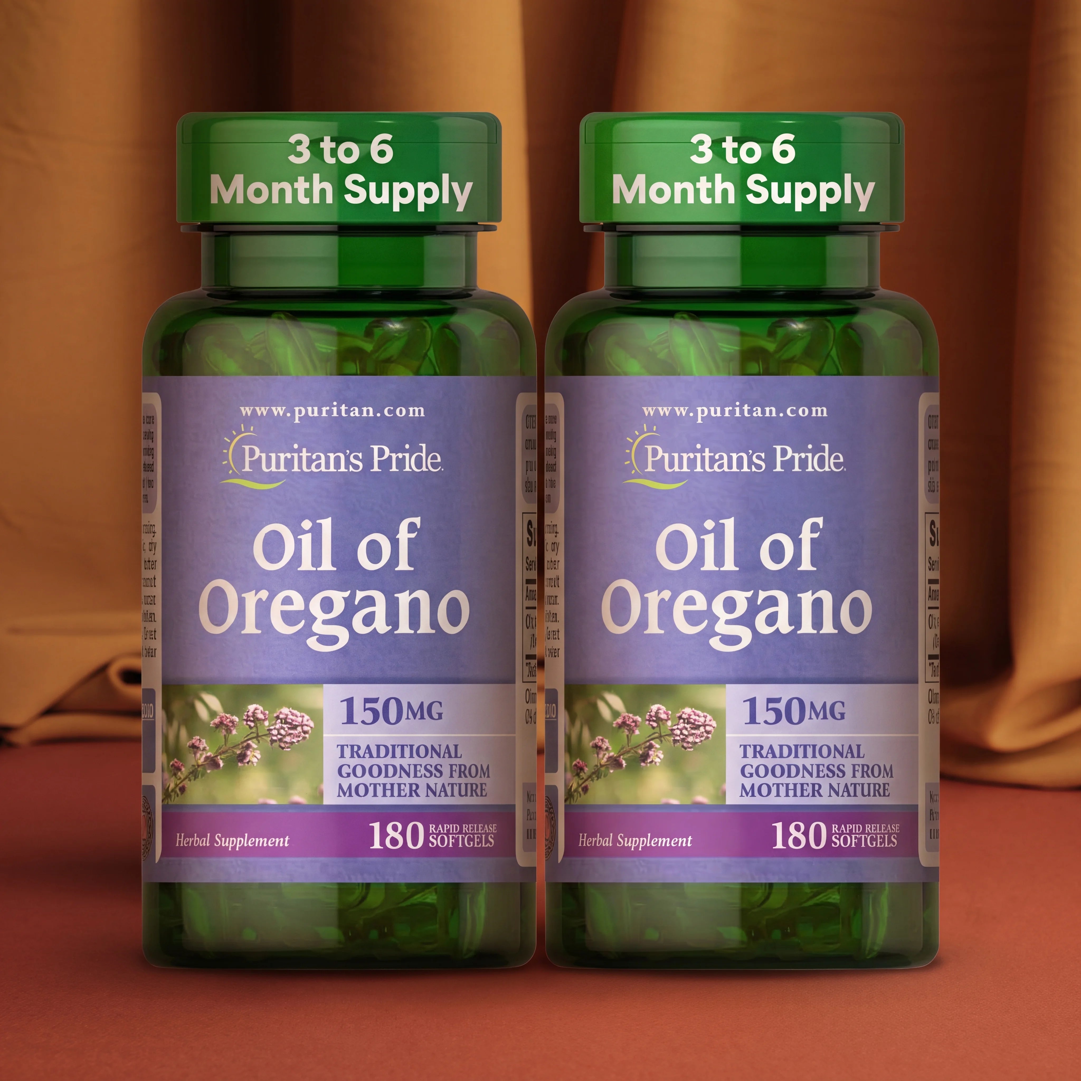 Oil of Oregano 150mg - 360 Softgels