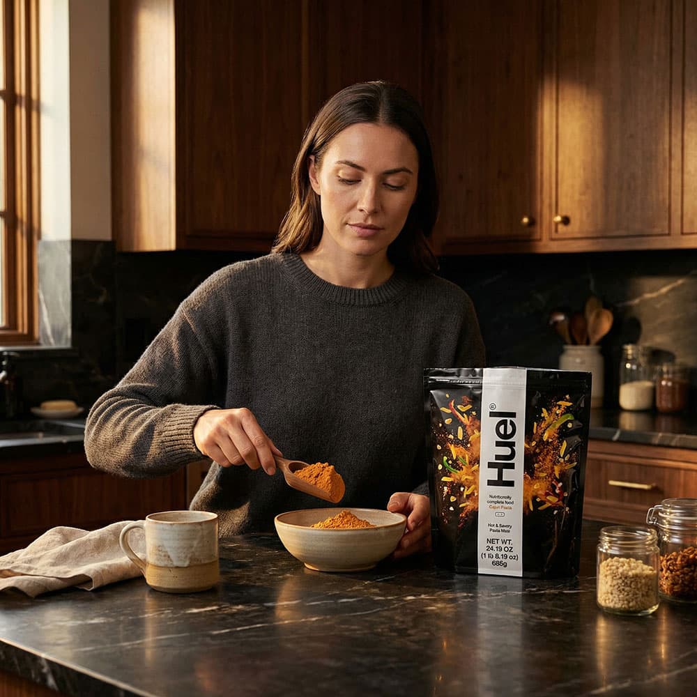 Huel Hot & Savory Cajun Pasta - 14 Scoops Meal Mix