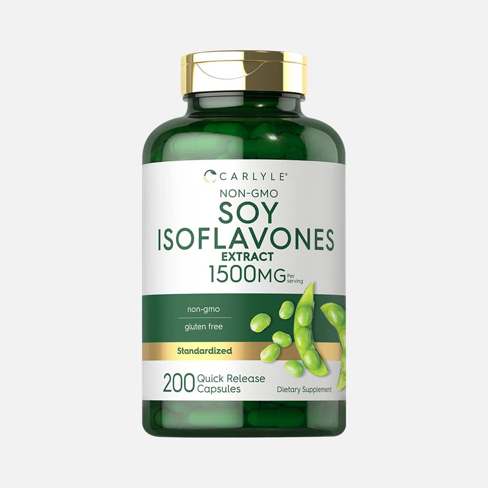 Soy Isoflavones 1500mg - 200 Capsules
