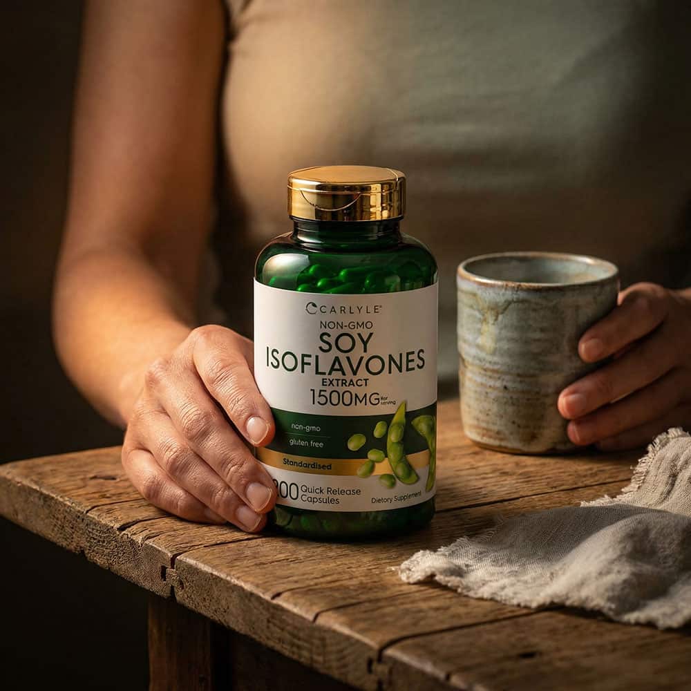 Soy Isoflavones 1500mg - 200 Capsules