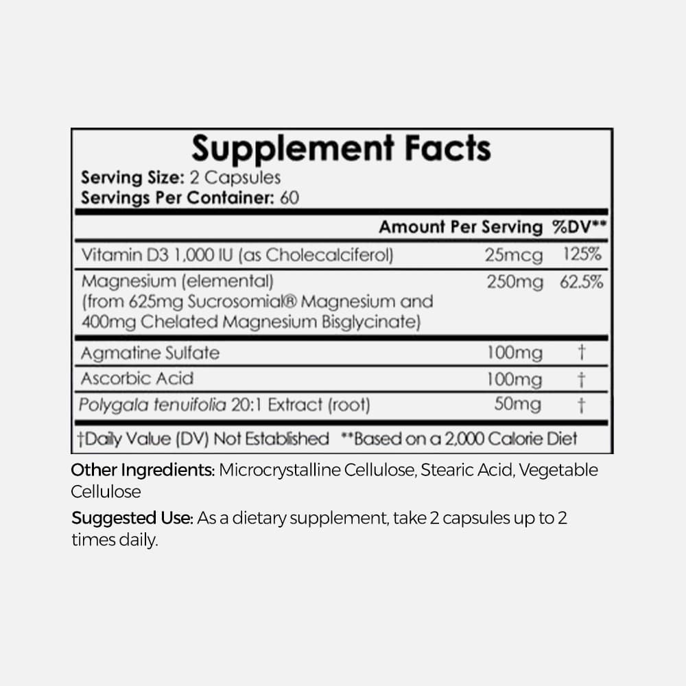 ClariMAG Enhanced Magnesium 60mg - 60 Capsules