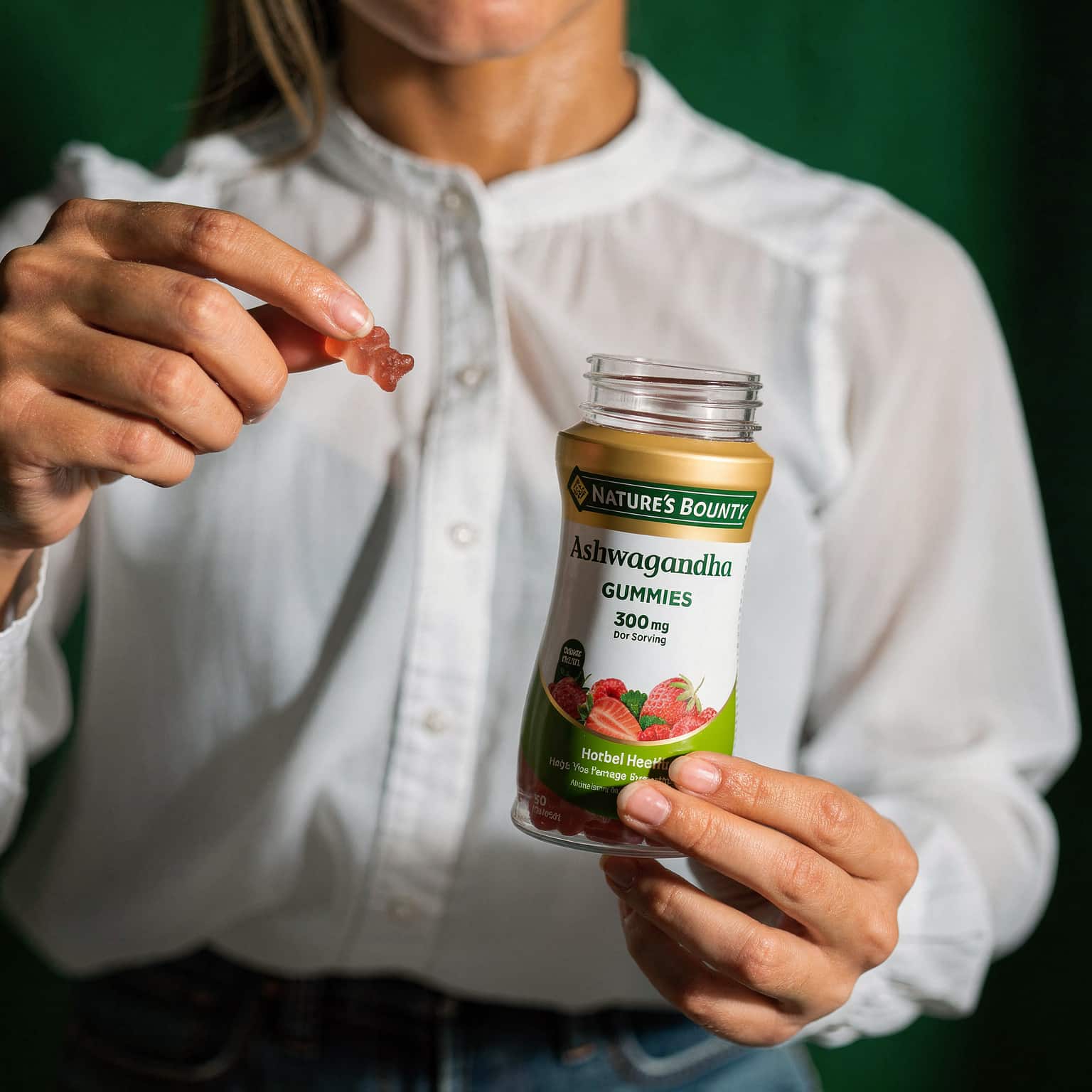 KSM-66 Ashwagandha 300mg - 60 Mixed Berry Gummies