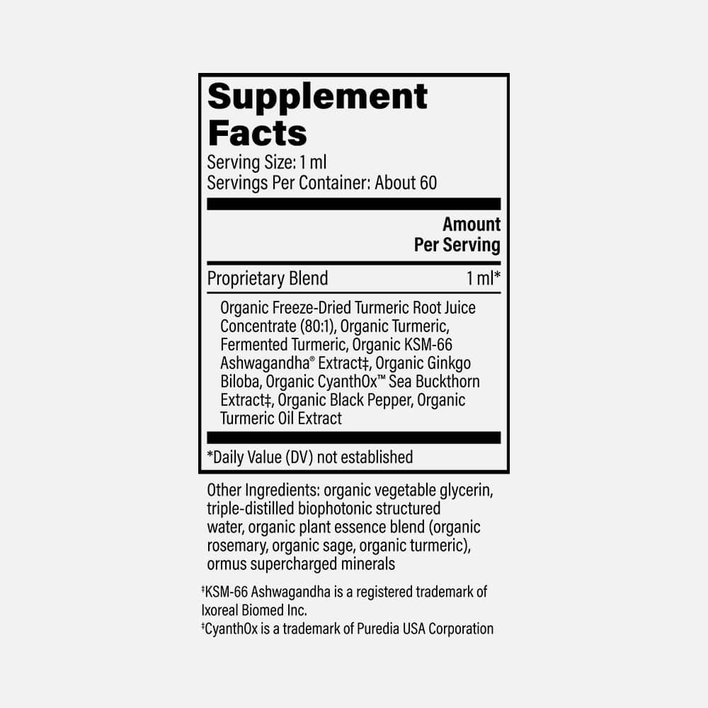 Organic Brain Health Liquid - 2 fl oz