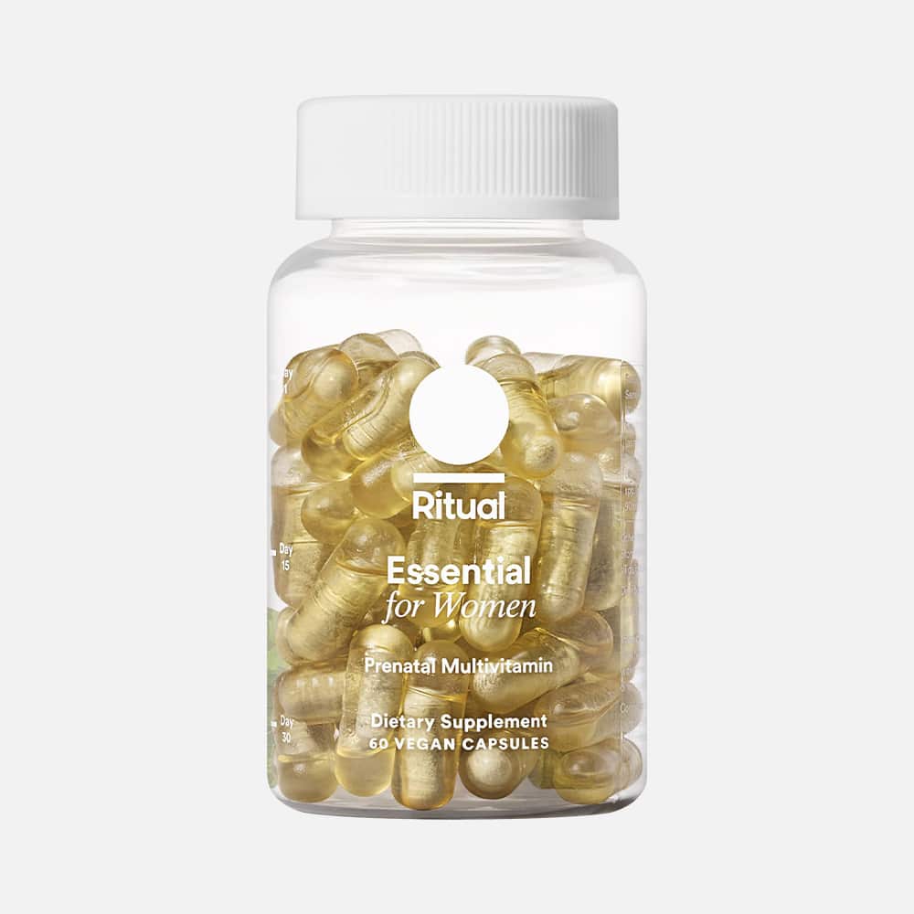 Prenatal Multivitamin with DHA & Choline - 60 Capsules - Mint