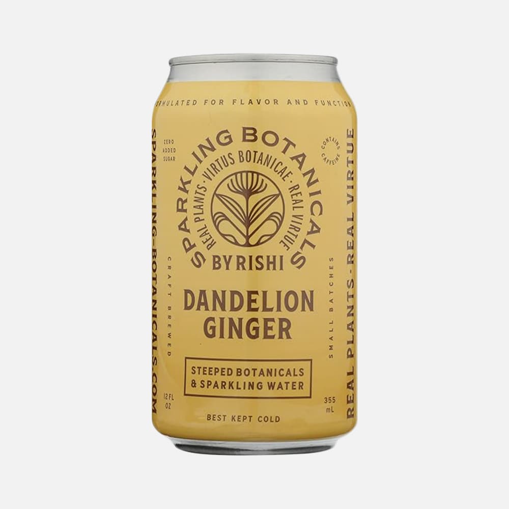 Dandelion Ginger Sparkling Beverage - 12 x 12 fl oz Cans