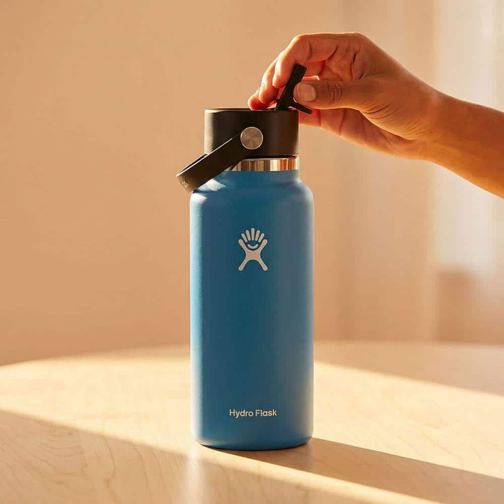 Hydro Flask 32oz Wide Mouth Bottle with Flex Straw Cap