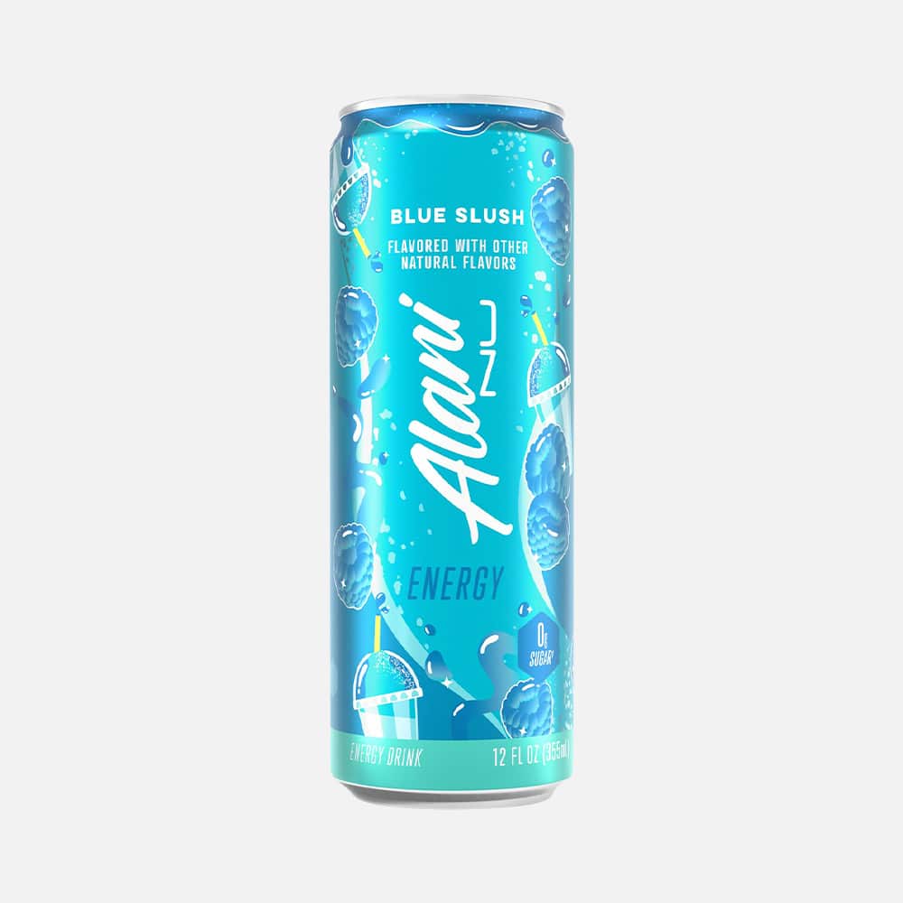 Alani Energy Drink - Blue Slush, 12 Pack