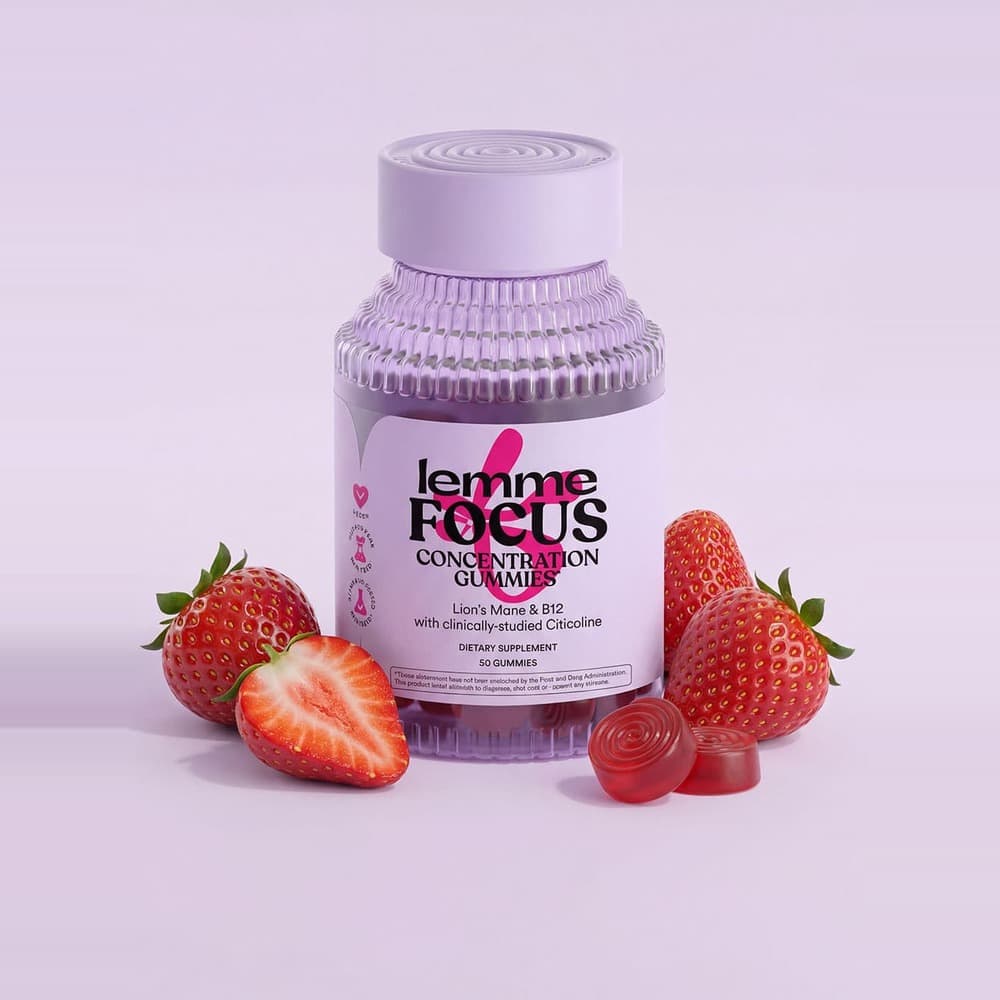 Lemme Focus Cognizin Citicoline 50 Count - Gummies
