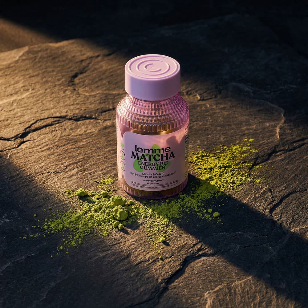 LemmeMatcha Matcha B12 CoQ10 - 60 Gummies