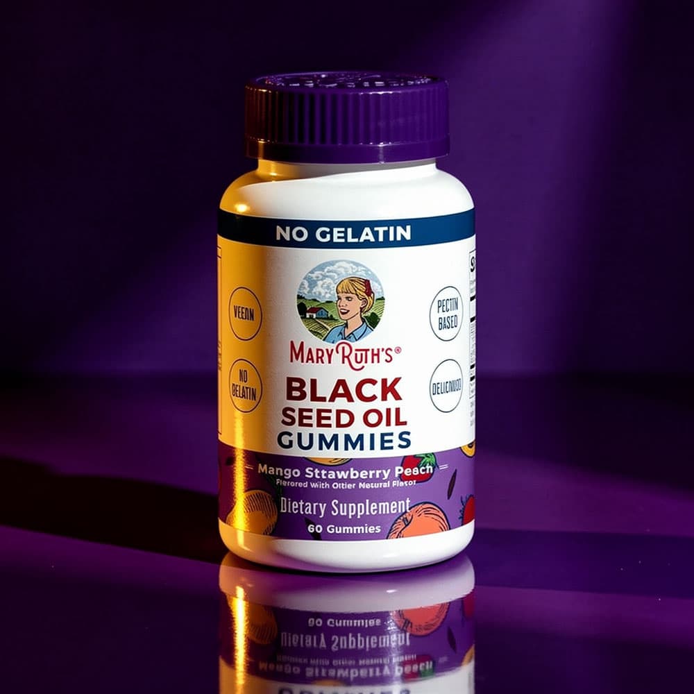 Black Seed Oil 300mg - 60 Vegan Gummies