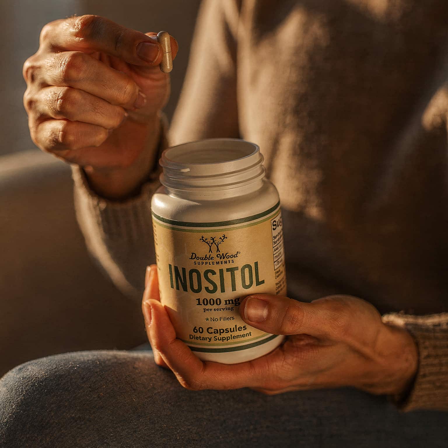 Myo-Inositol 1000mg - 60 Vegan Capsules