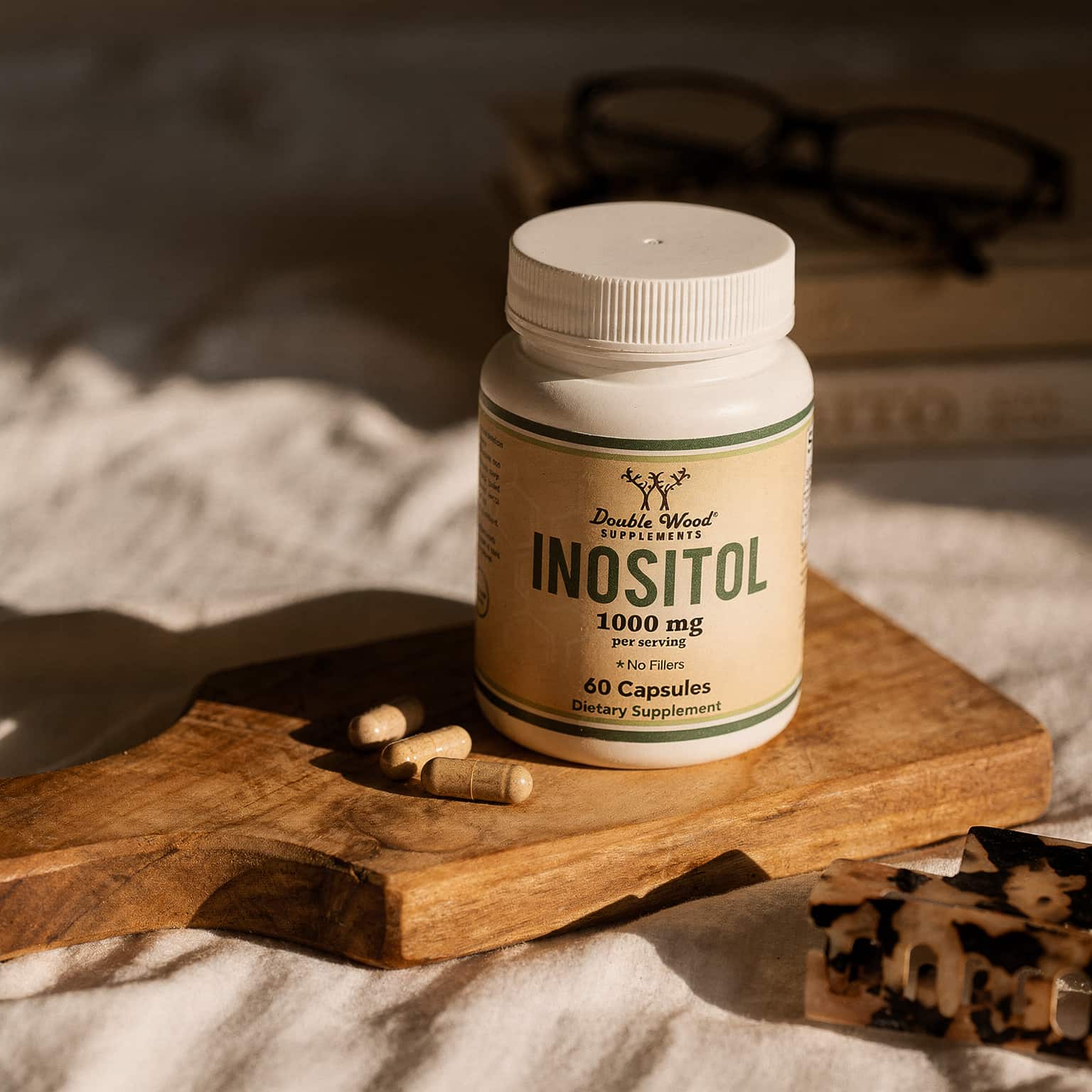 Myo-Inositol 1000mg - 60 Vegan Capsules