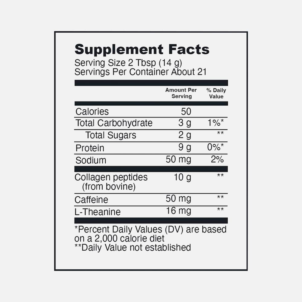 Matcha Collagen Peptides 10g - 10.5 oz Powder