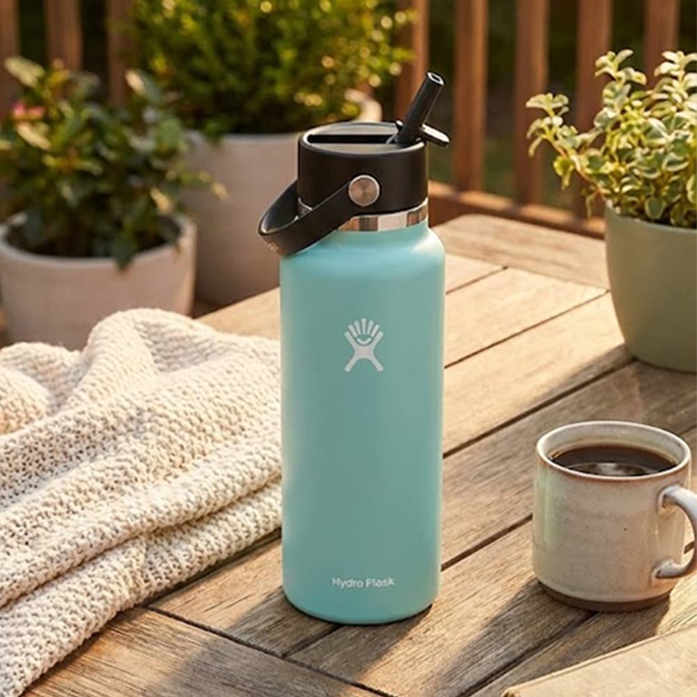 Hydro Flask 40oz Insulated Bottle - Wide Flex Straw Cap