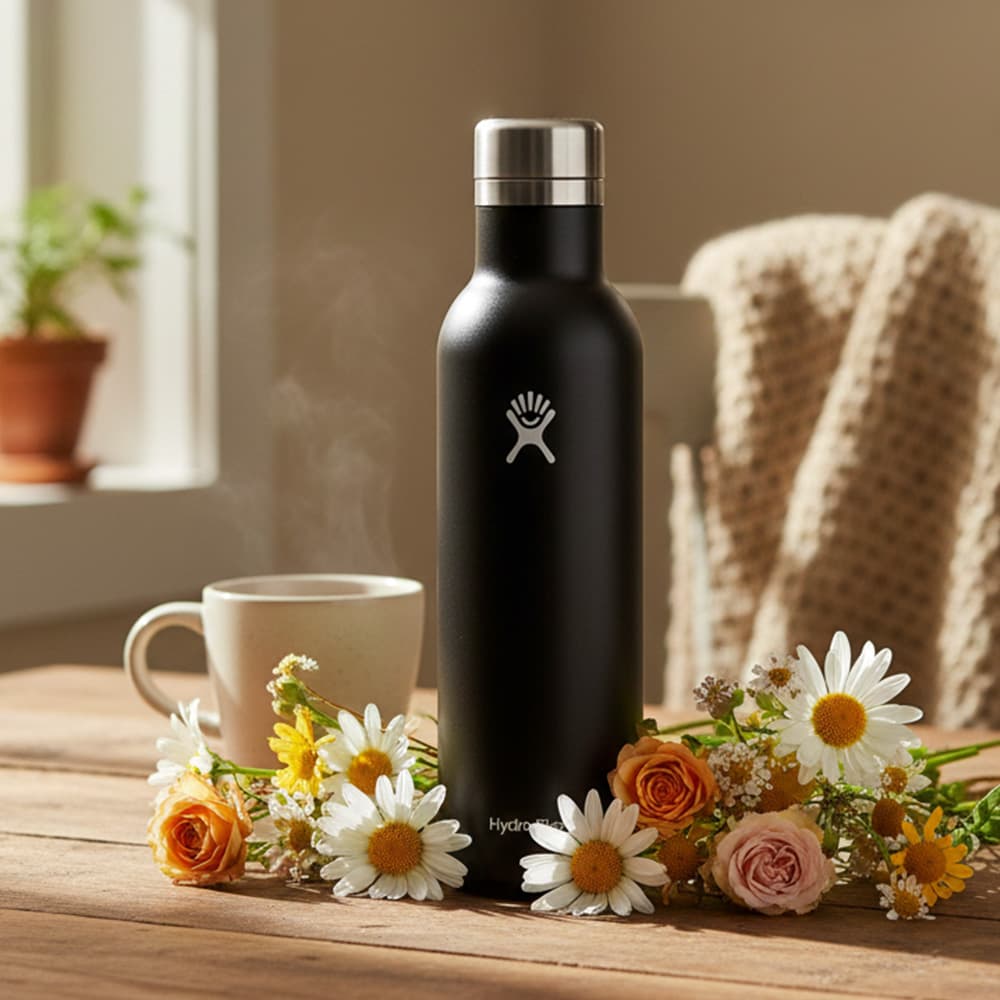 Hydro Flask Ceramic Bottle 25oz - Black