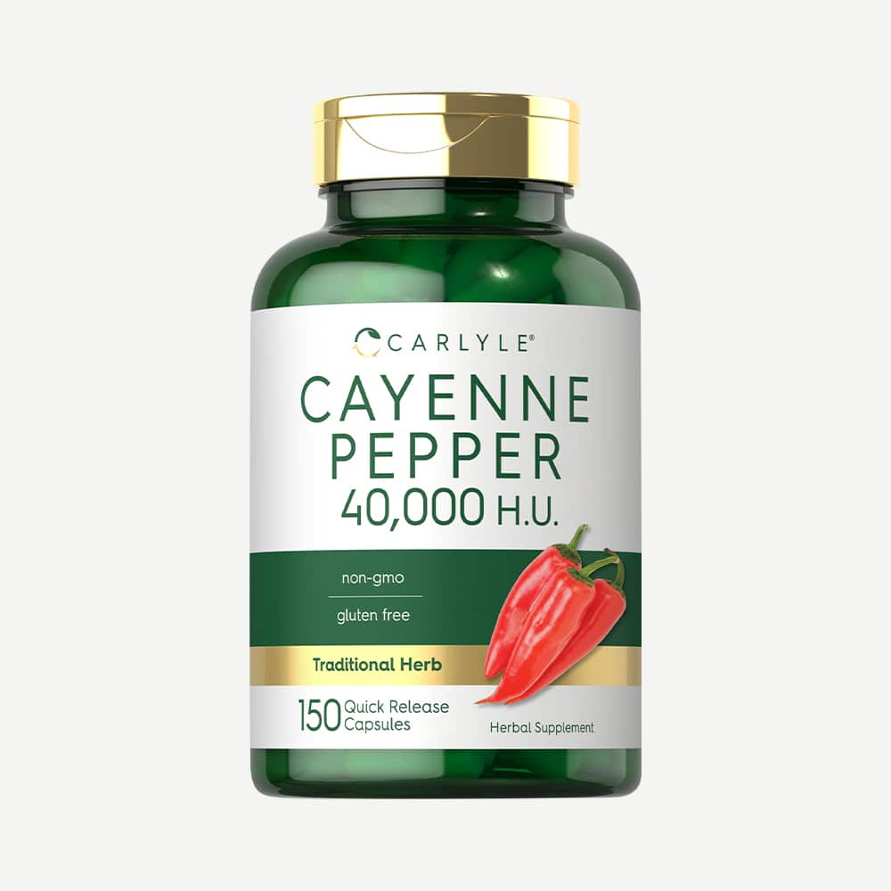Cayenne Pepper 450mg (40,000 HU) - 150 Capsules