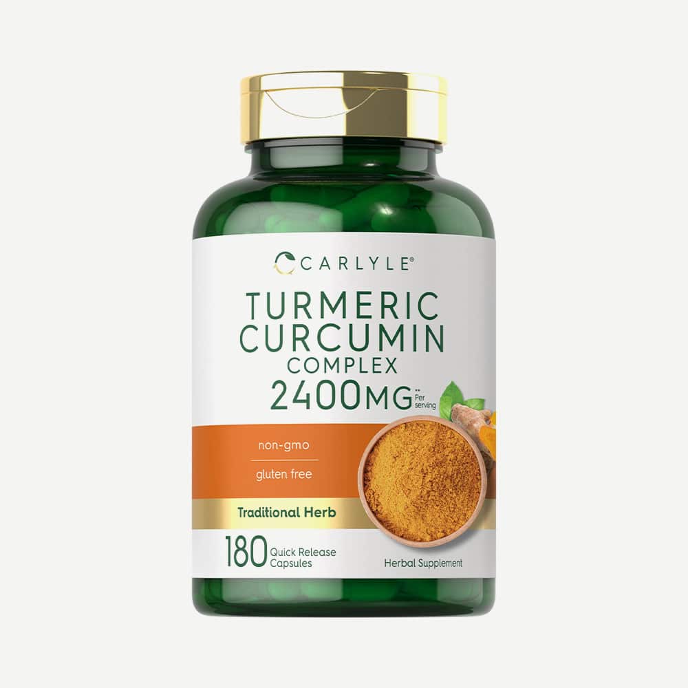 Turmeric Curcumin 2400mg - 180 Capsules
