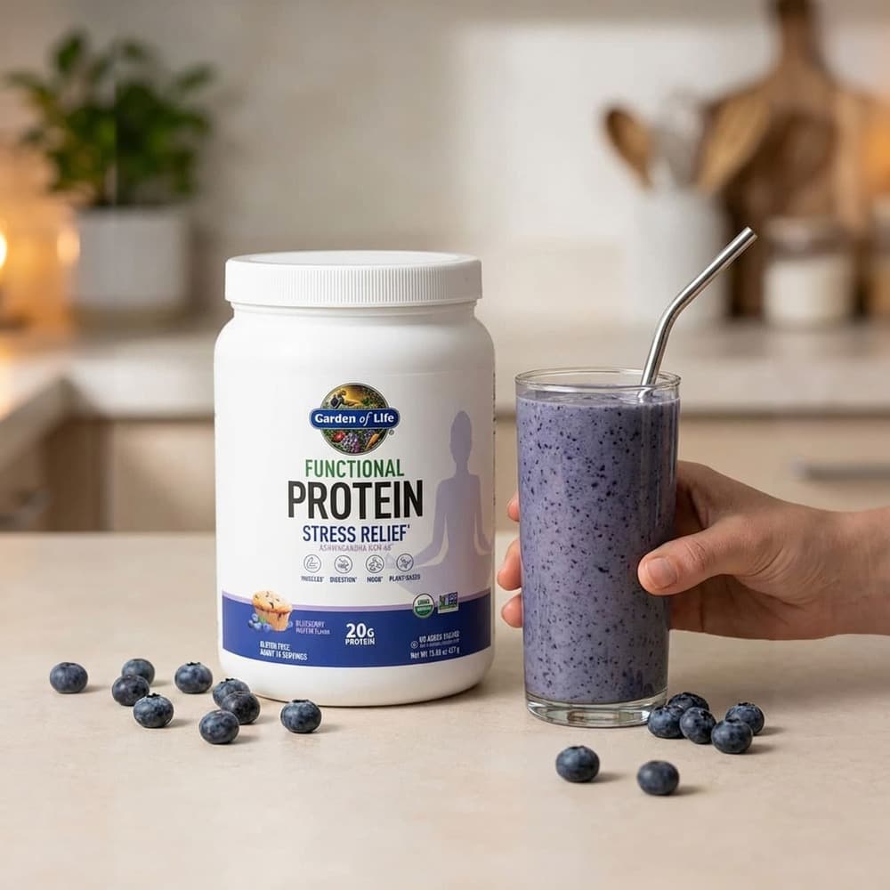 Functional Protein Stress Relief 20g - 14 Servings Powder