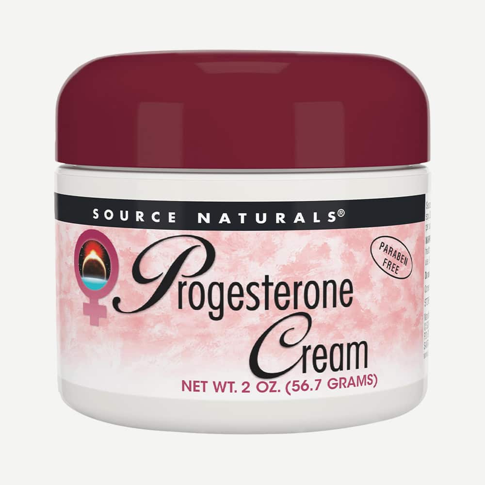 Progesterone Cream 2oz (Paraben Free) - Topical Jar
