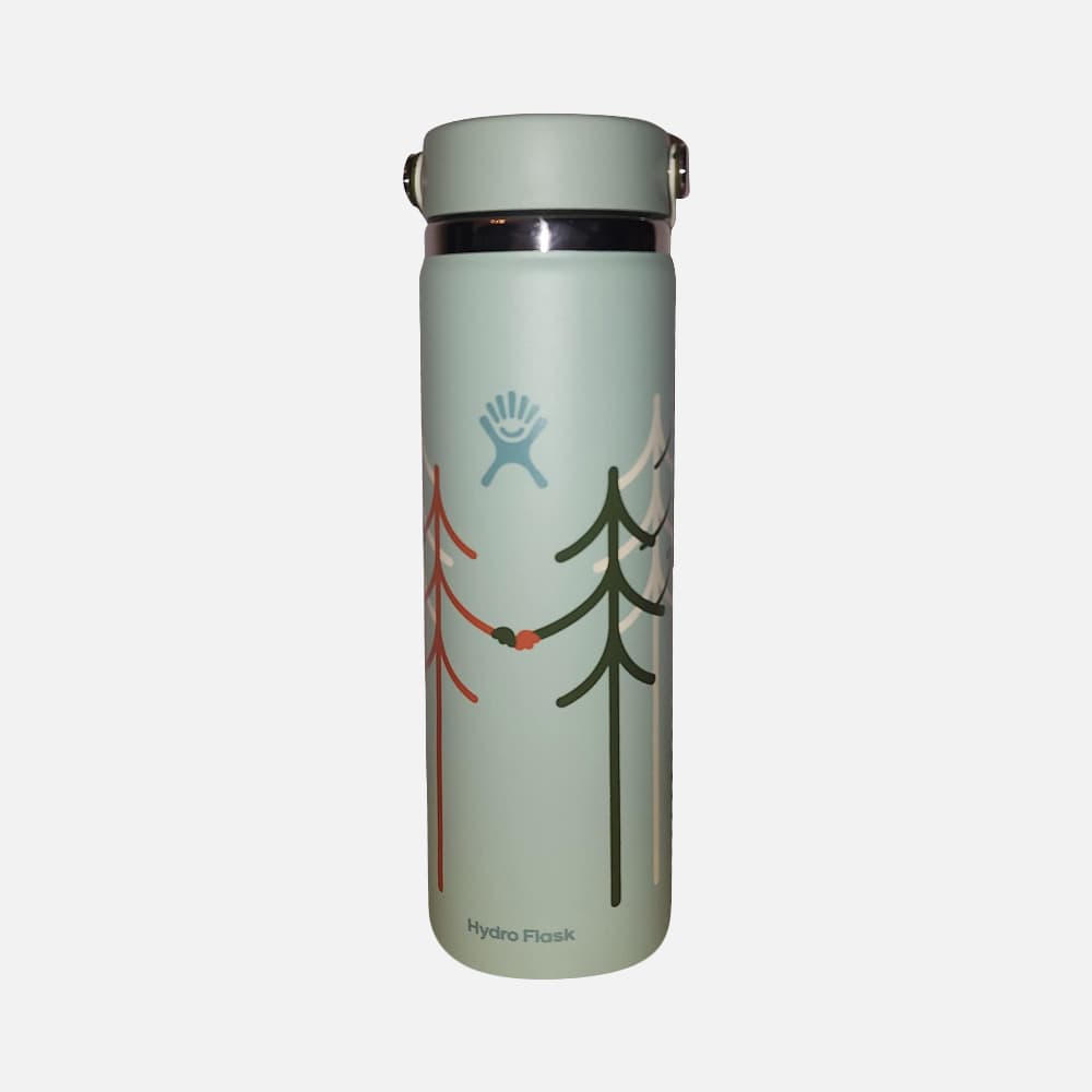 Hydro Flask 24oz Wide Mouth Bottle - Treeline Green