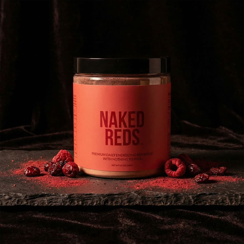 NAKEDReds Superfood Polyphenol Blend - 28 Servings Powder