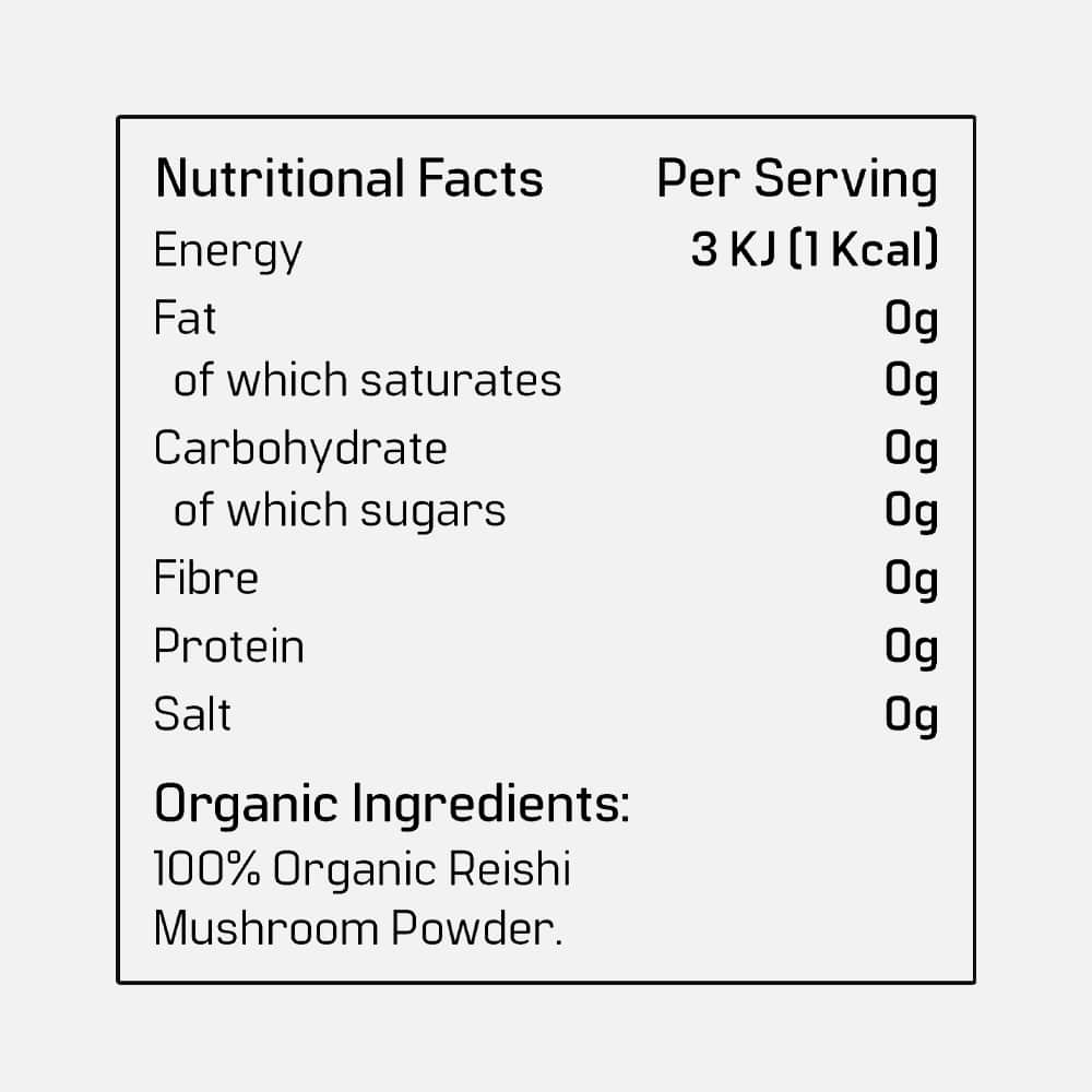 Reishi Mushroom Powder 2000mg - 60g (30 Servings)