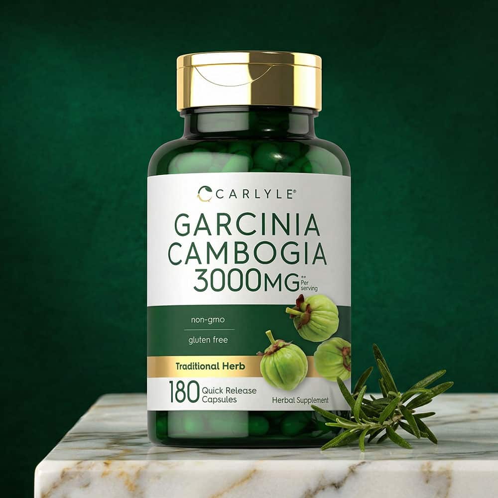 Garcinia Cambogia Extract 3000mg - 180 Capsules