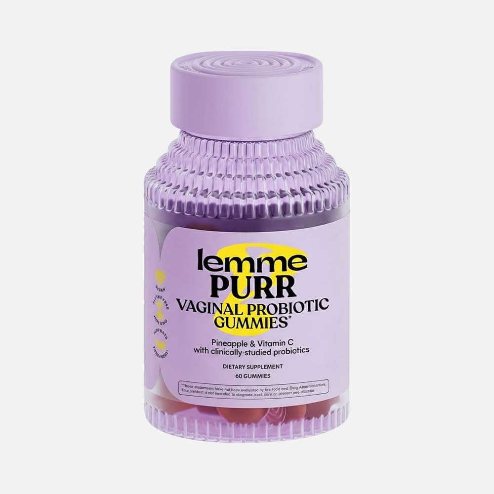 Lemme Purr Vaginal Probiotic 100mg - 60 Gummies
