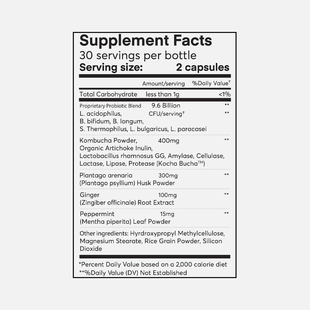 Digestive Balance Probiotic 10 Billion CFU - 30 Capsules