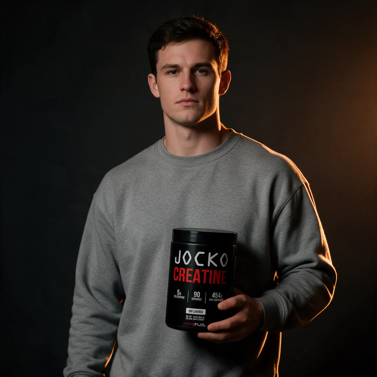Jocko Fuel - Creatine Monohydrate - Unflavored - 454 g - 90 Servings