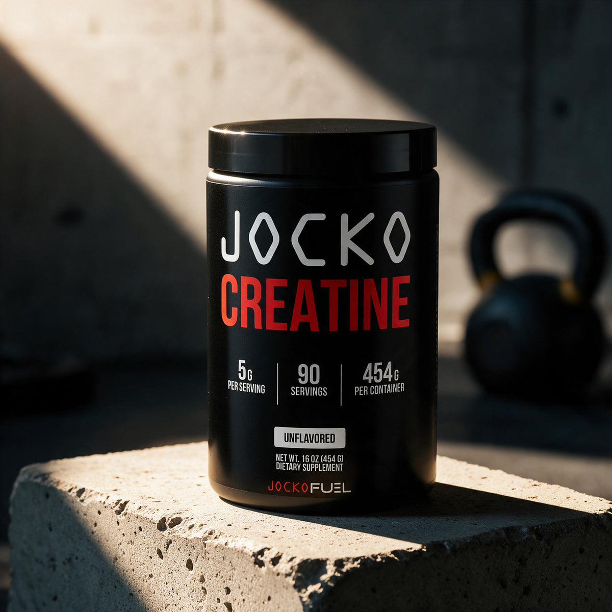 Jocko Fuel - Creatine Monohydrate - Unflavored - 454 g - 90 Servings