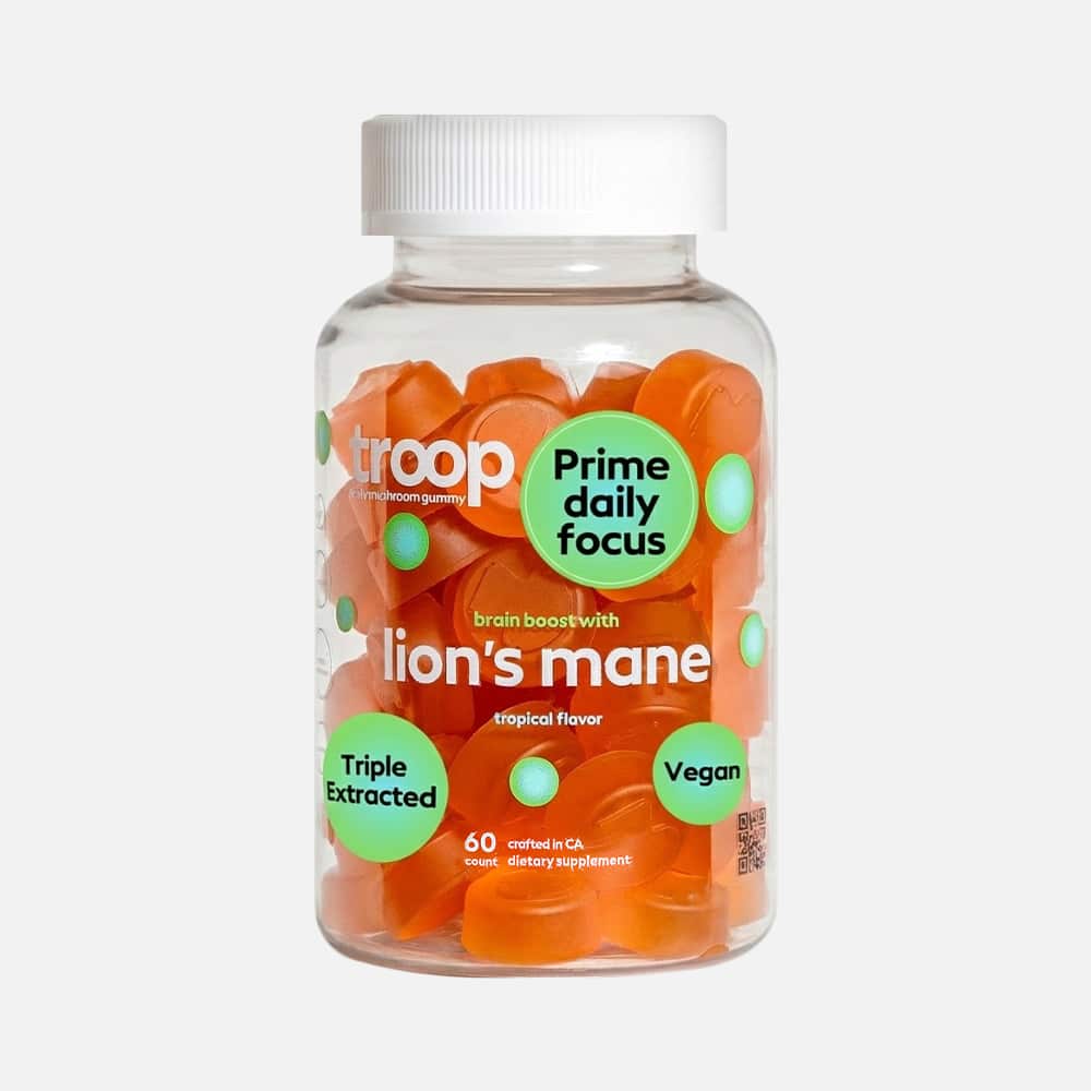 Lion's Mane Mushroom 7000mg - 60 Vegan Gummies